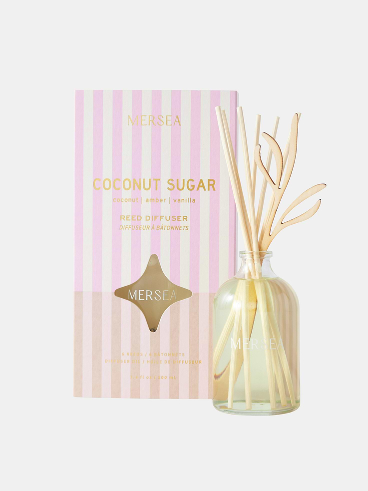 Image number 1 showing, Mersea Coconut Sugar Reed Diffuser