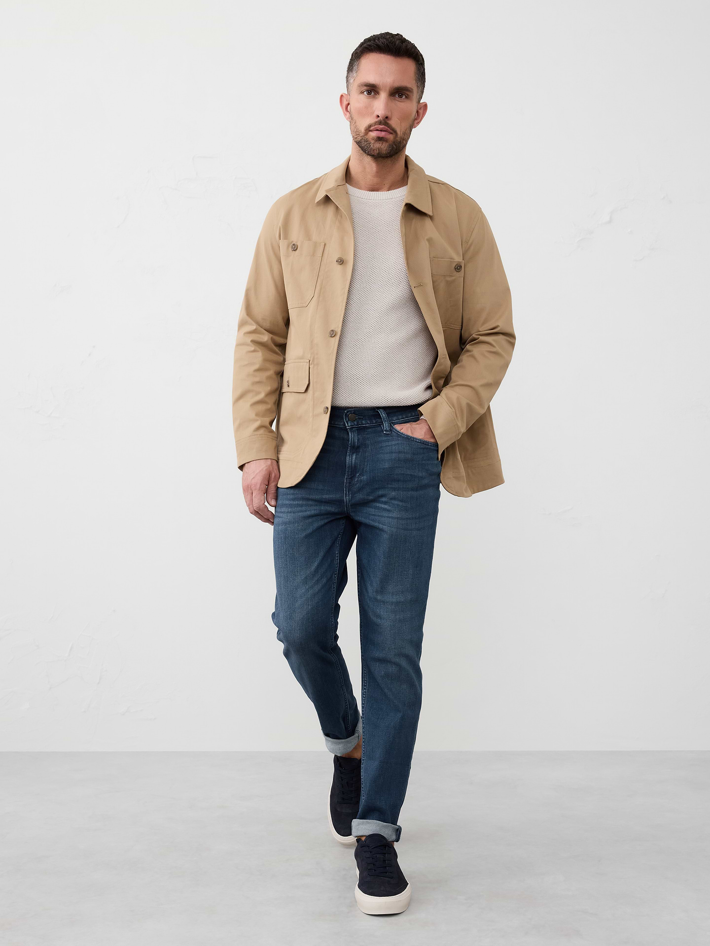 Image number 1 showing, Slim Travel Jean