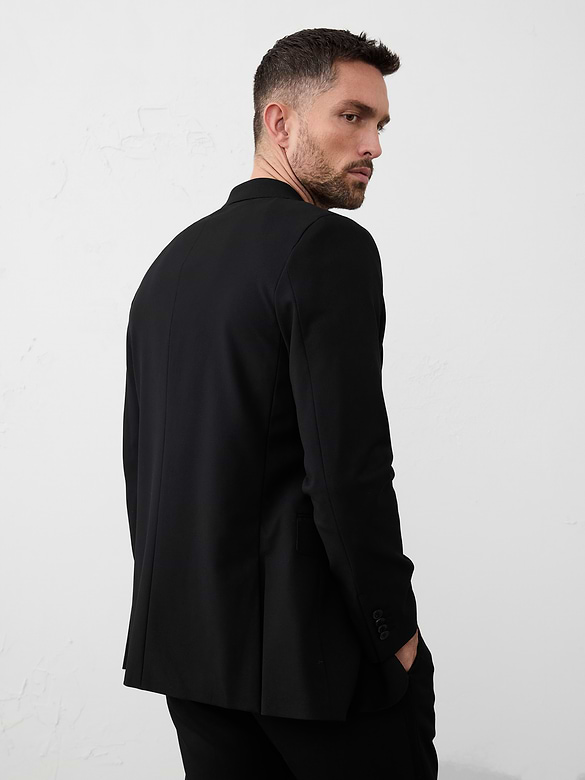 Plain Weave Suit Jacket