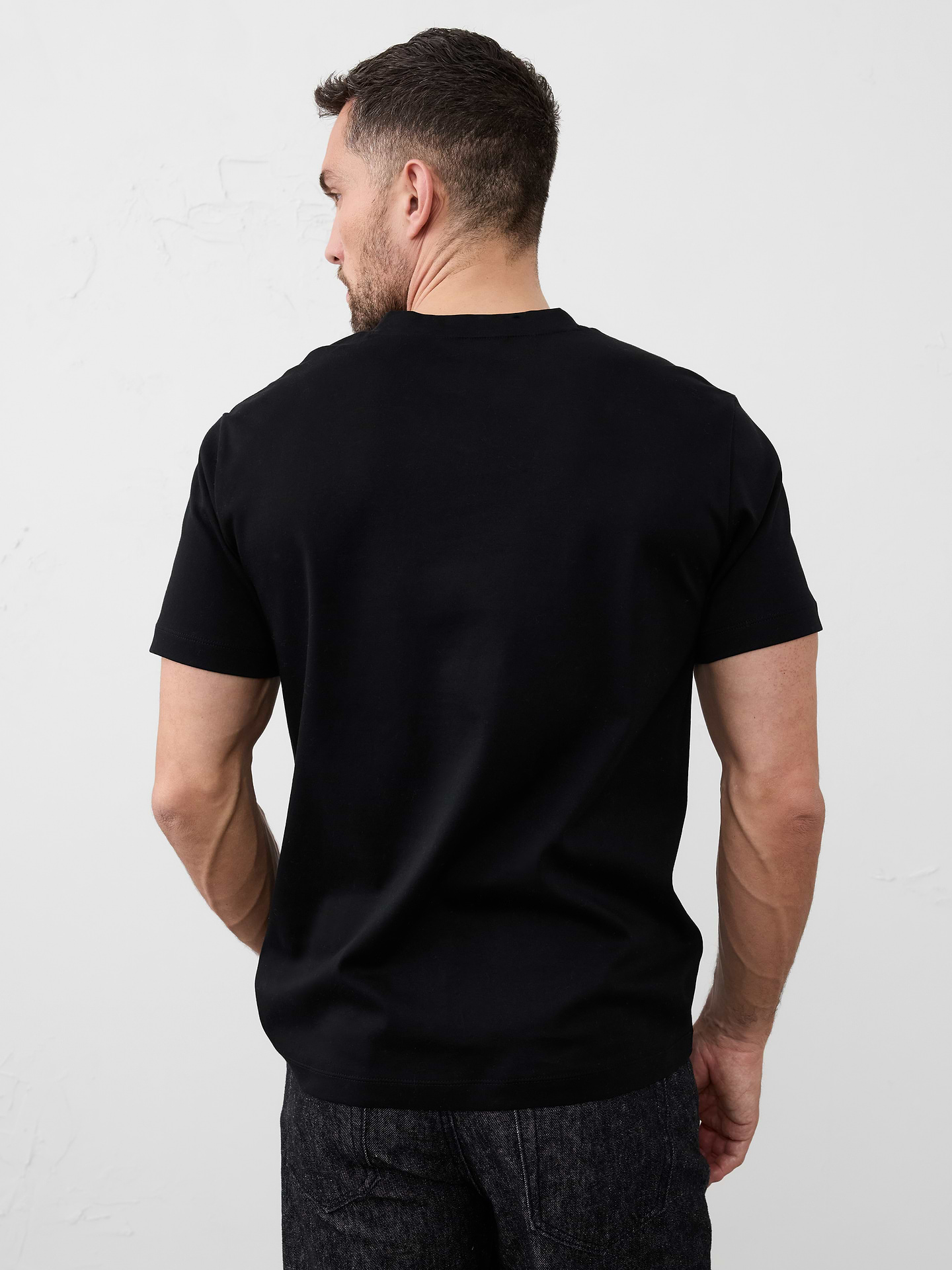 Image number 2 showing, Luxe Touch V-Neck T-Shirt