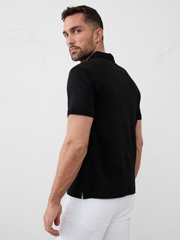 Standard-Fit Luxe Touch Polo