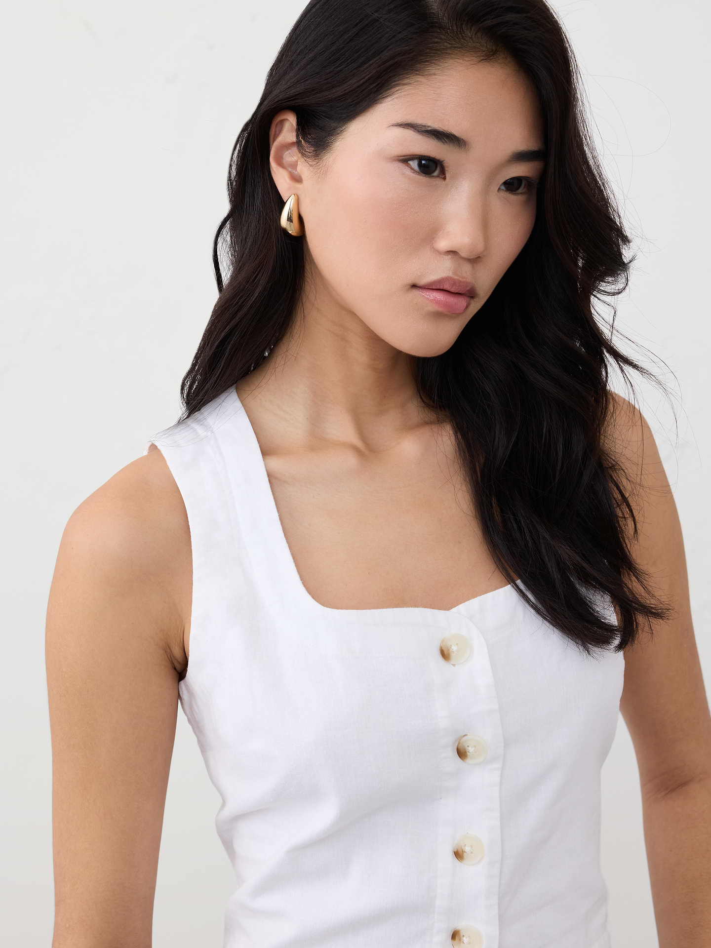 Image number 2 showing, Sculptural Statement Drop Earrings