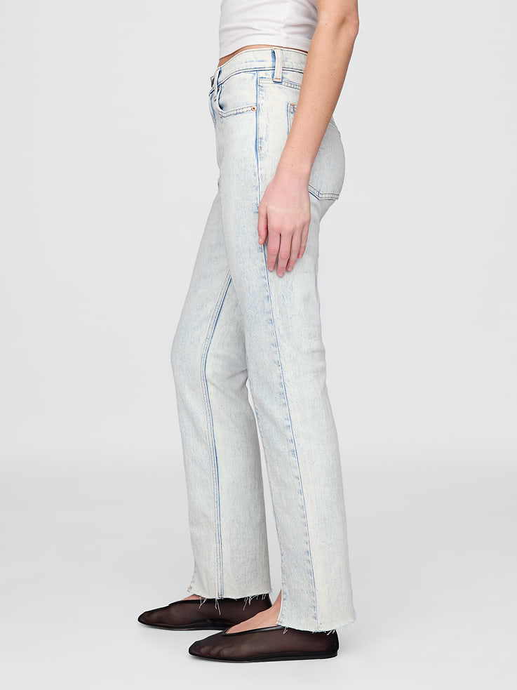 Image number 3 showing, High Rise ’90s Slim Straight Jeans