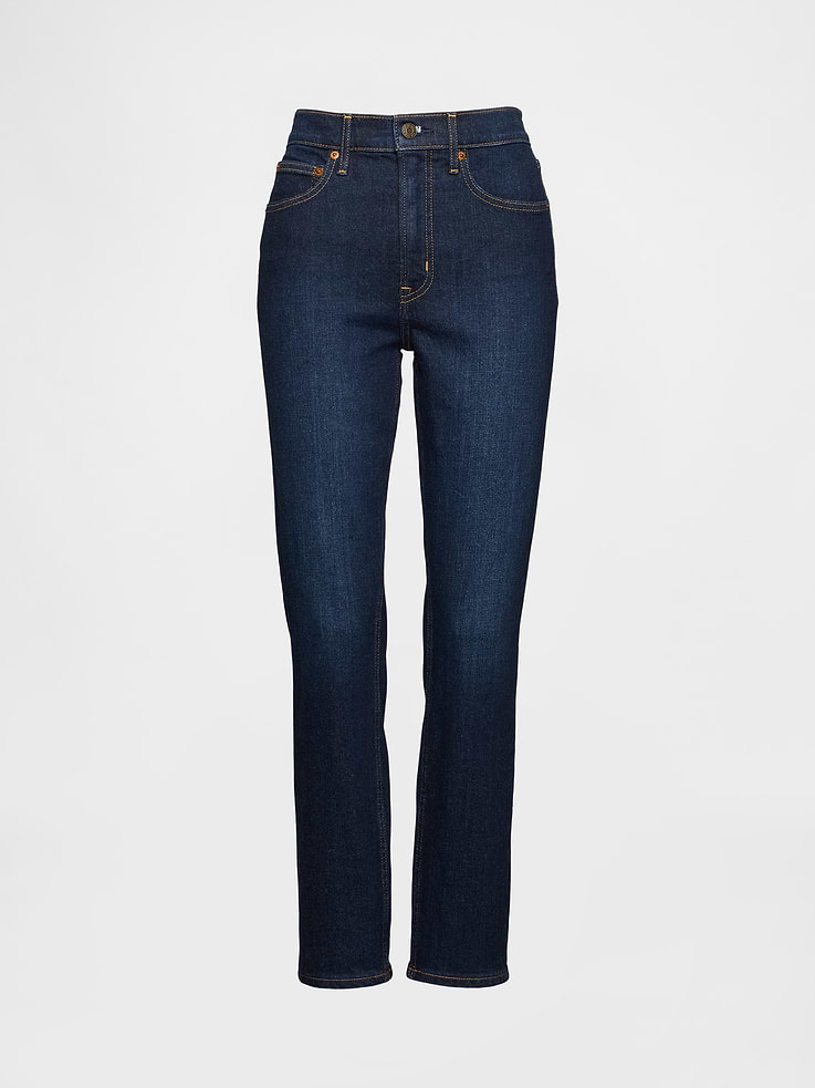Image number 7 showing, High Rise Vintage Slim Jeans