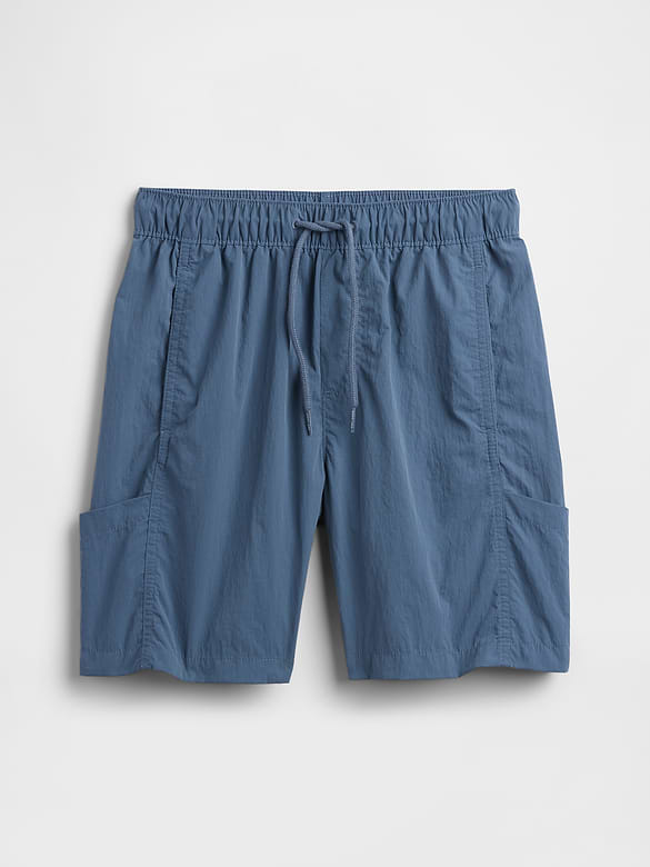 Kids Relaxed Pull-On Hybrid Cargo Shorts