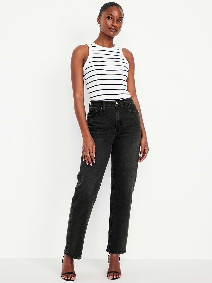 Image number 1 showing, Curvy High-Waisted OG Loose Jeans