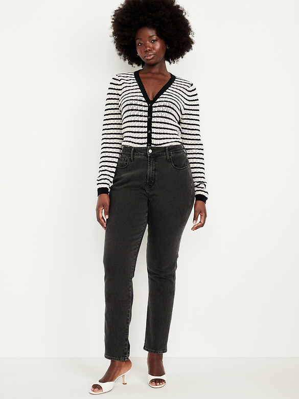 Curvy High-Waisted Vintage Slim Jeans