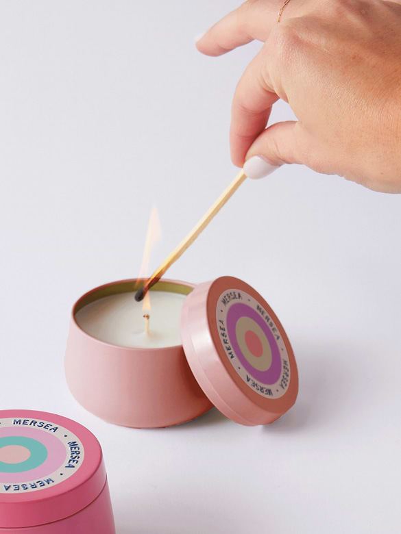 Mersea Coconut Sugar Tin Candle