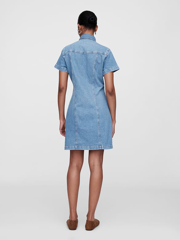 Western Mini Shirtdress