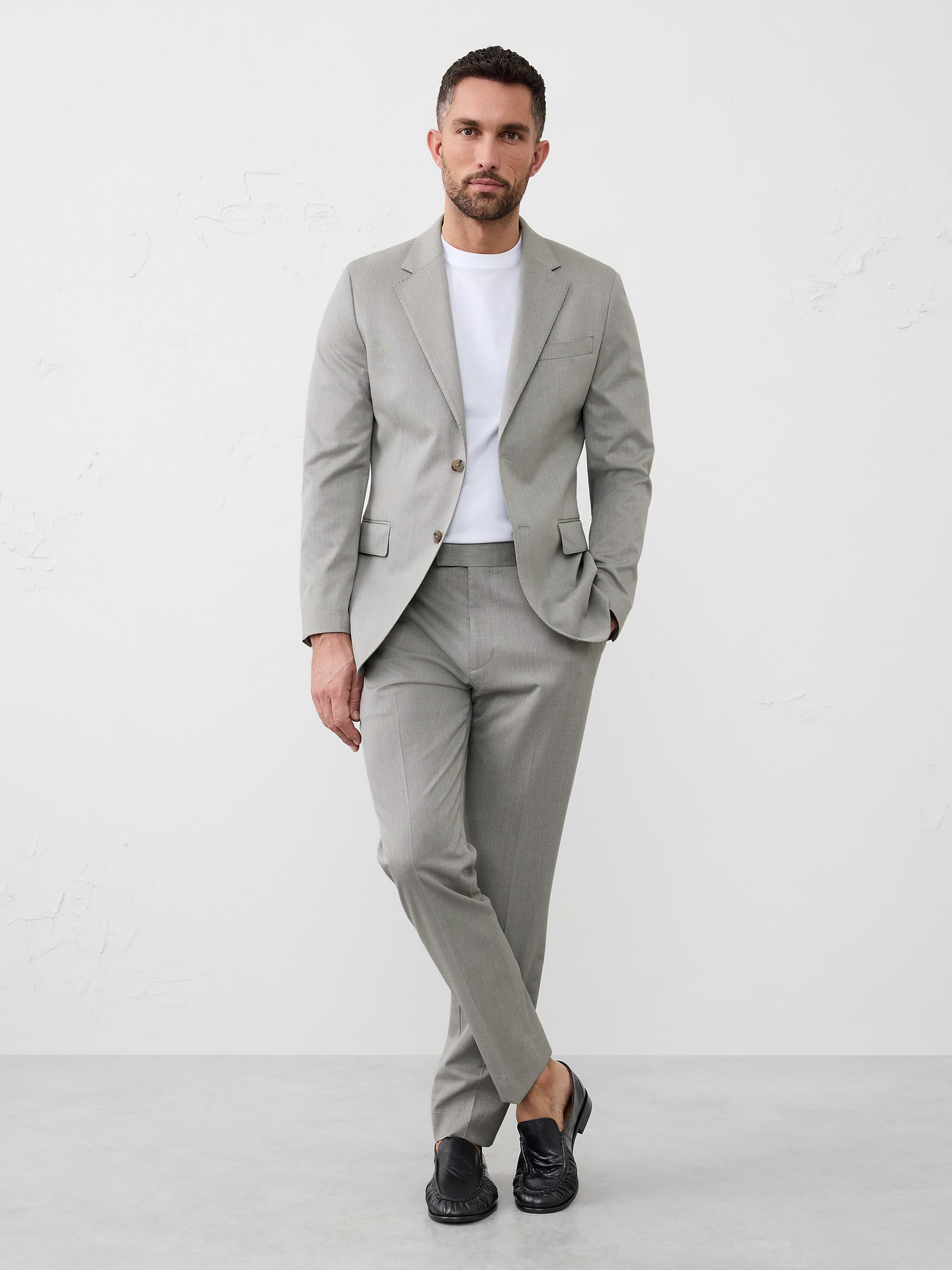 Image number 1 showing, Sharkskin Suit Jacket