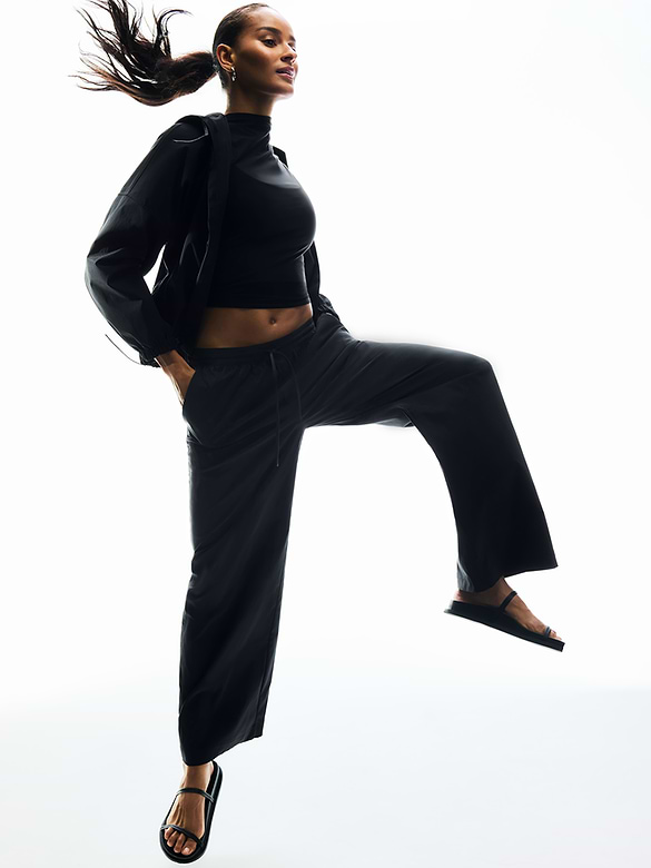 Drift Mid Rise Poplin Pant
