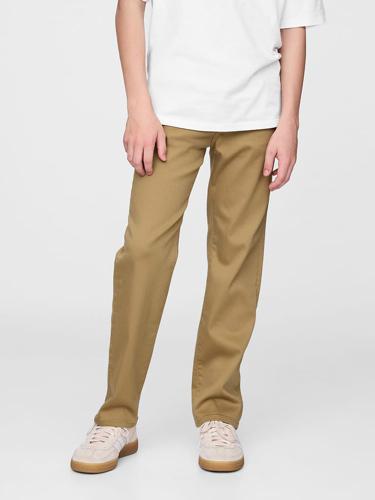 Image number 3 showing, Kids Relaxed Straight Jeans