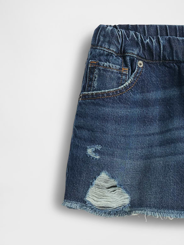 Kids Low Rise UltraSoft Stride Easy Denim Shorts