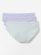 Image 2 of 2, Athleta Girl Right Moves Cotton Bikini Underwear 3-Pack