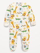 Image number 2 showing, 2-Way-Zip Sleep & Play Footed One-Piece for Baby