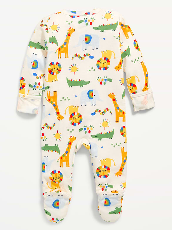 2-Way-Zip Sleep & Play Footed One-Piece for Baby
