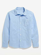 Image number 2 showing, Lightweight Oxford School Uniform Shirt for Boys