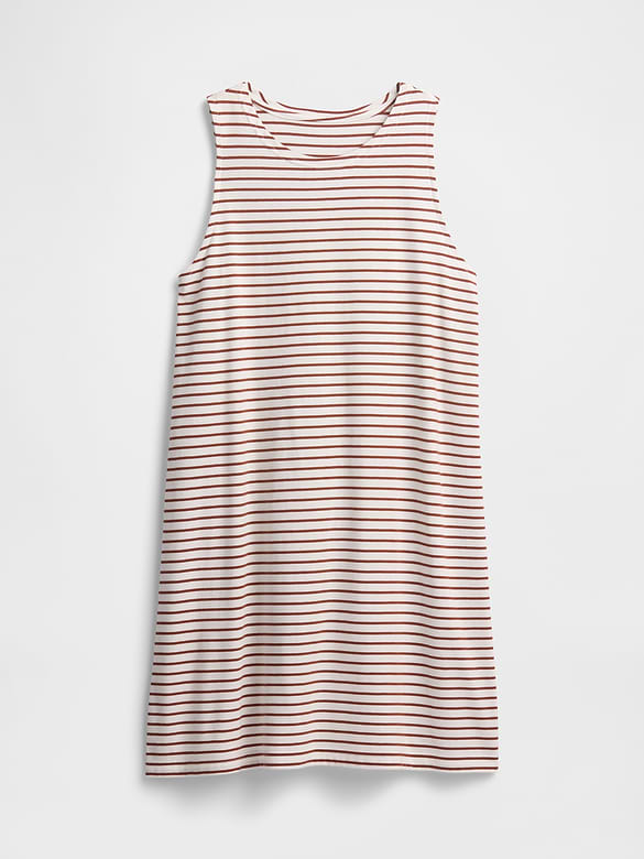 Stripe Jersey Mini Dress