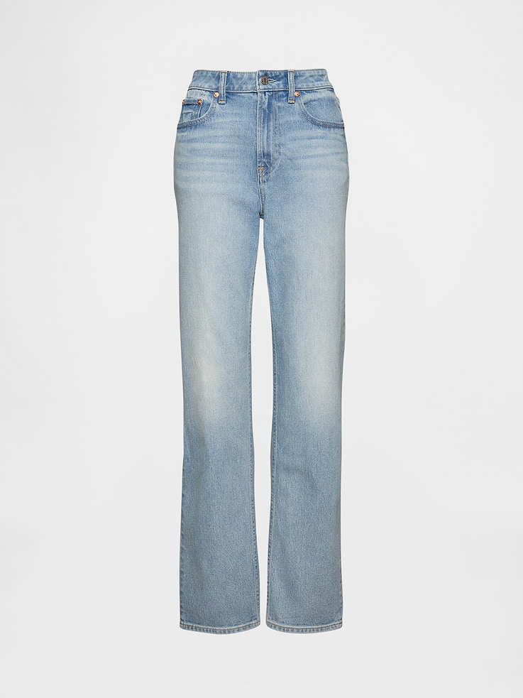 Image number 6 showing, Curvy High Rise '90s Slim Straight Jeans