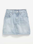 Image number 1 showing, High-Waisted Jean Skirt for Girls