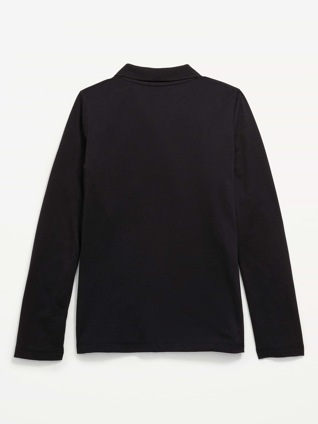 Image number 2 showing, School Uniform Jersey-Knit Polo Shirt for Girls