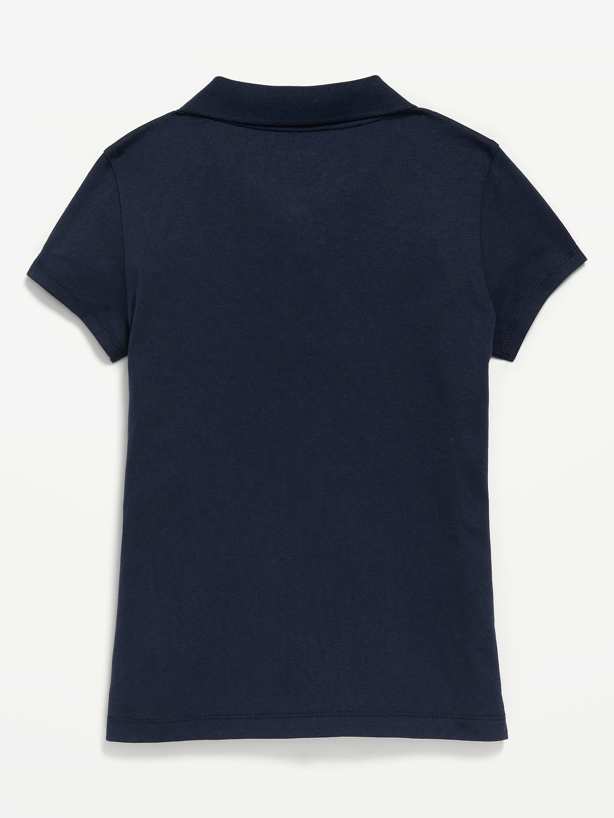 Image number 3 showing, School Uniform Jersey-Knit Polo Shirt for Girls