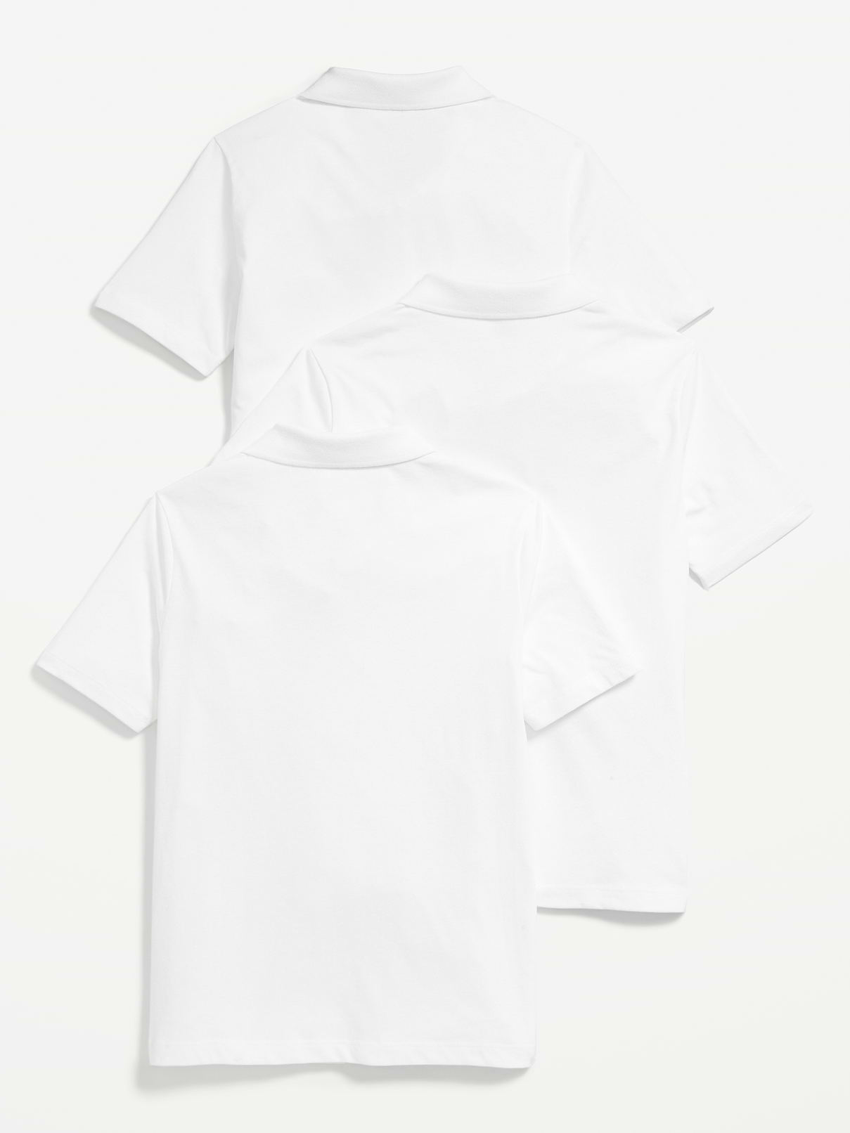 Image number 2 showing, School Uniform Polo Shirt 3-Pack for Boys