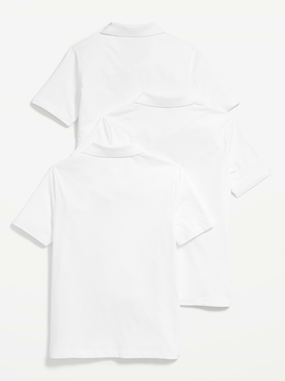 School Uniform Polo Shirt 3-Pack for Boys