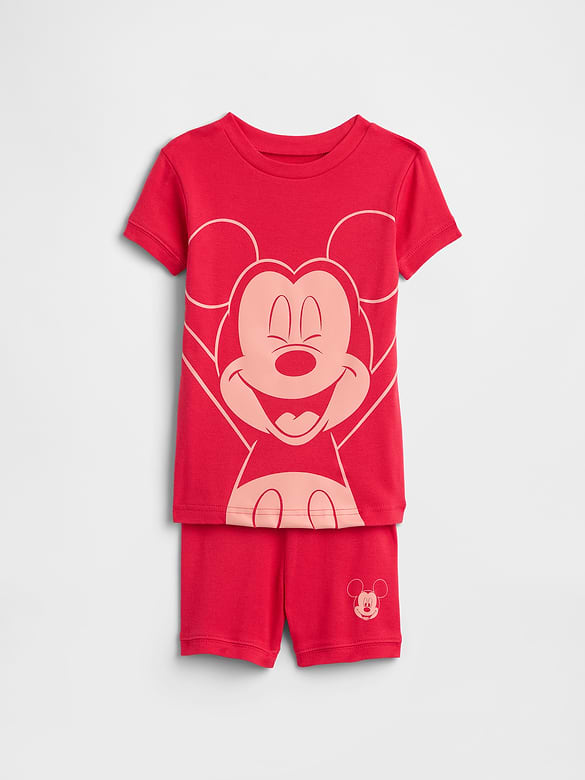 babyGap × Disney Mickey Mouse 100% Organic Cotton PJ Set
