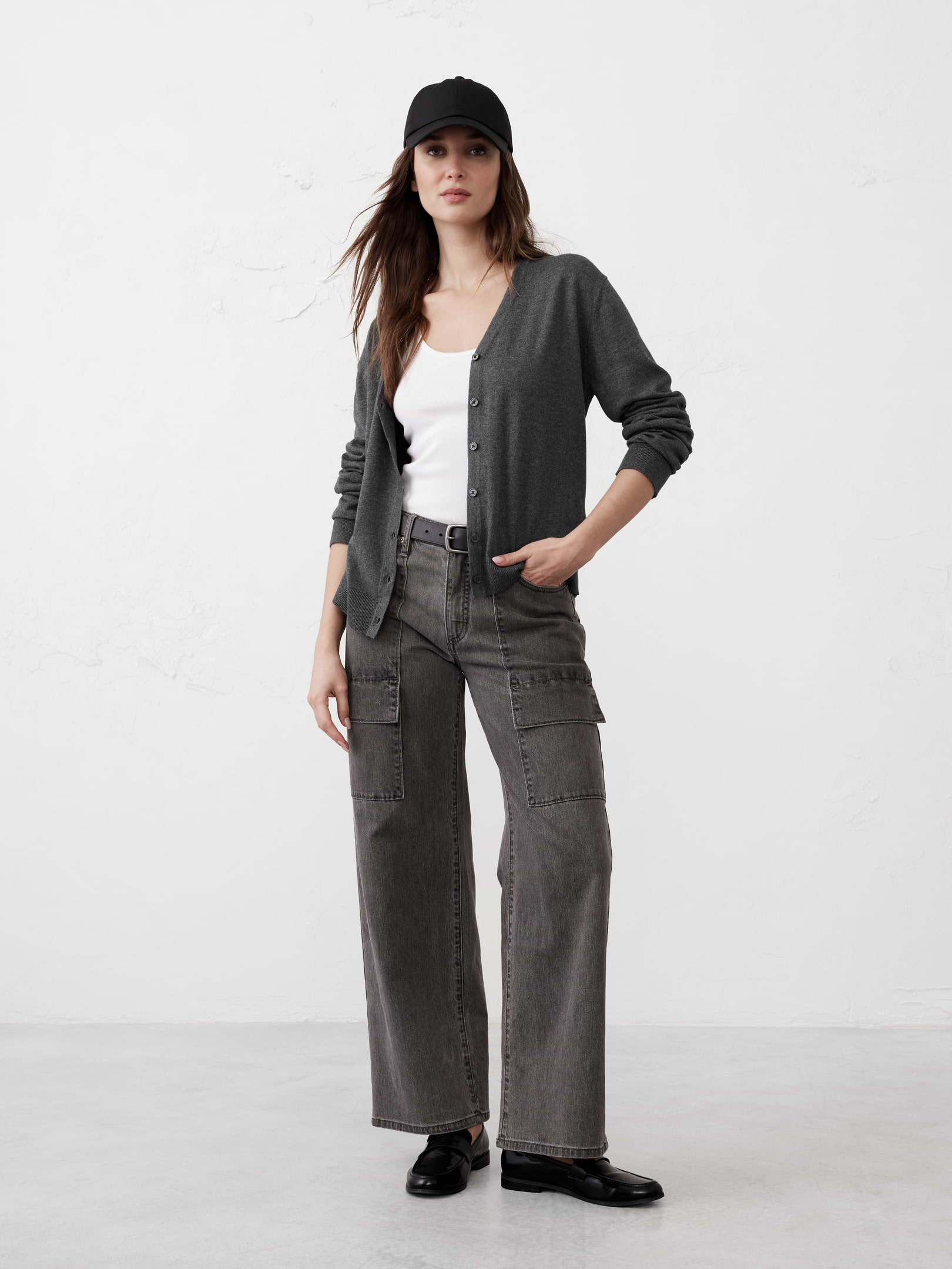 Forever V-Neck Cardigan Sweater | Banana Republic Factory