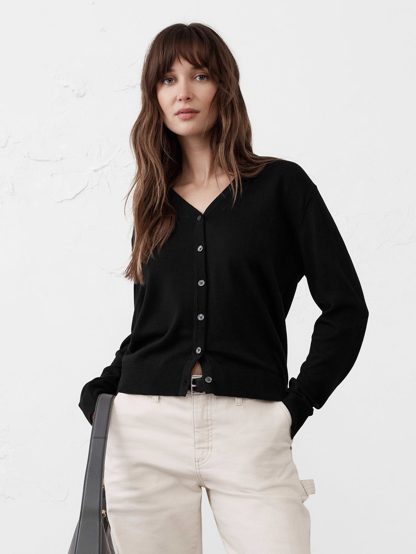 Image number 1 showing, Forever V-Neck Cardigan Sweater
