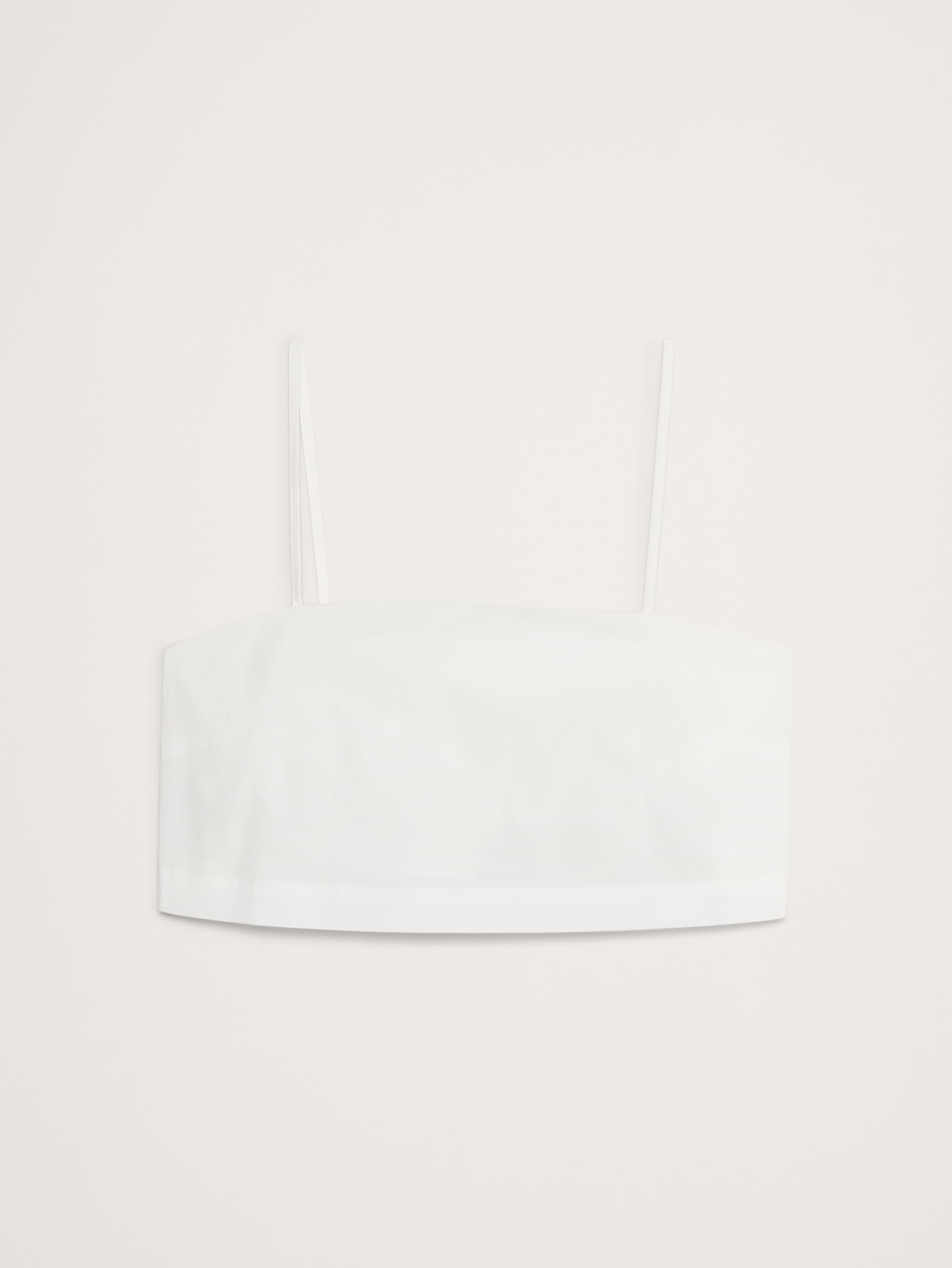 Image number 5 showing, Cotton Poplin Cropped Cami