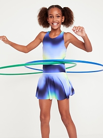Image number 4 showing, High-Waisted PowerSoft Skort for Girls