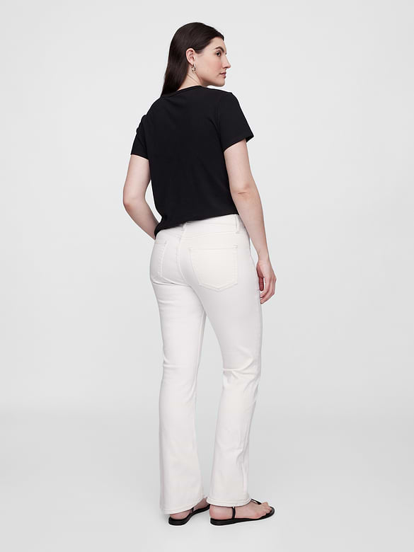Mid Rise Seamed Universal Baby Boot Jeans