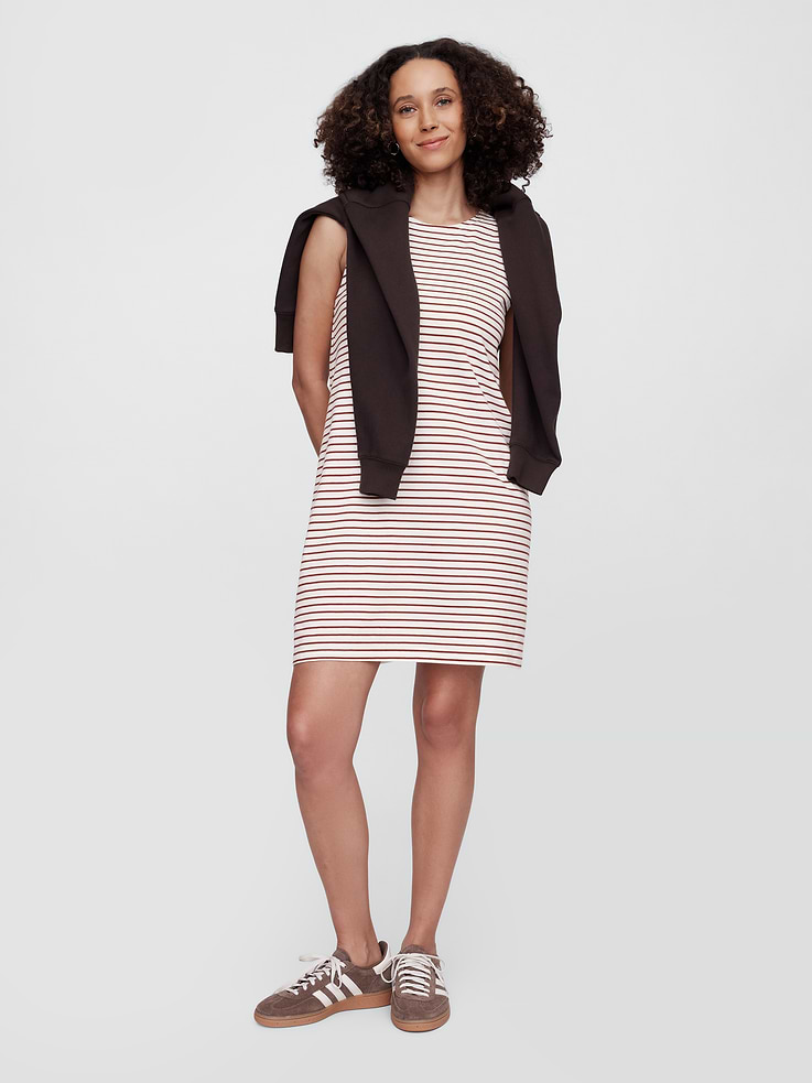 Image number 1 showing, Stripe Jersey Mini Dress