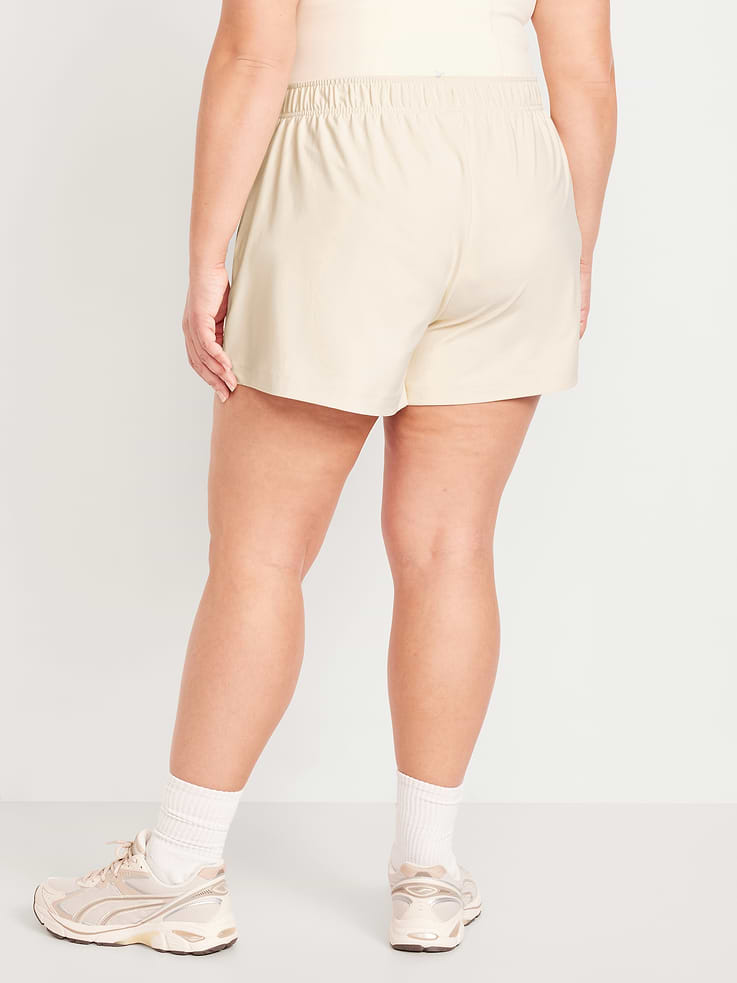 Image 8 de 9, Short PowerSoft à taille haute, entrejambe de 9 cm