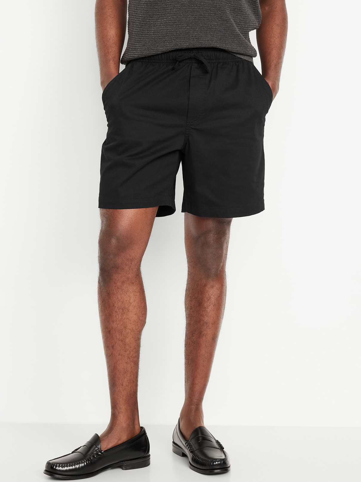 Image number 1 showing, Twill Jogger Shorts -- 7-inch inseam