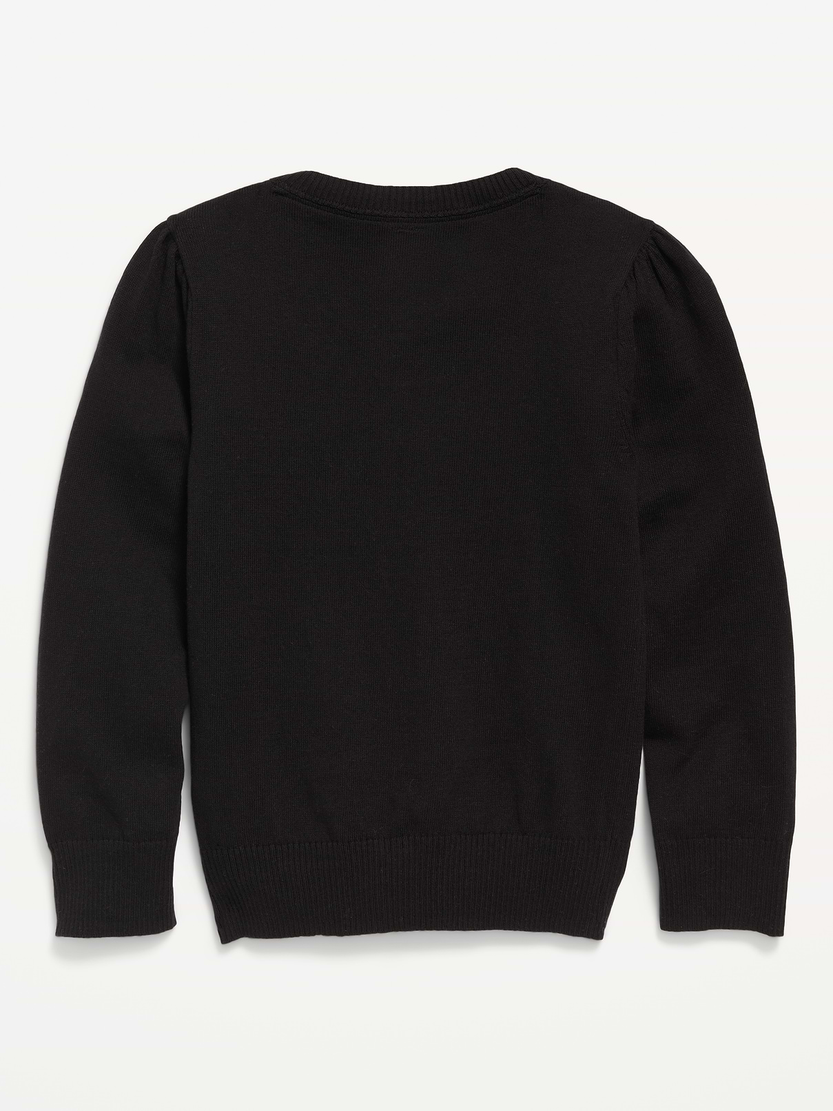 Image number 3 showing, School Uniform Button-Up Cardigan for Girls