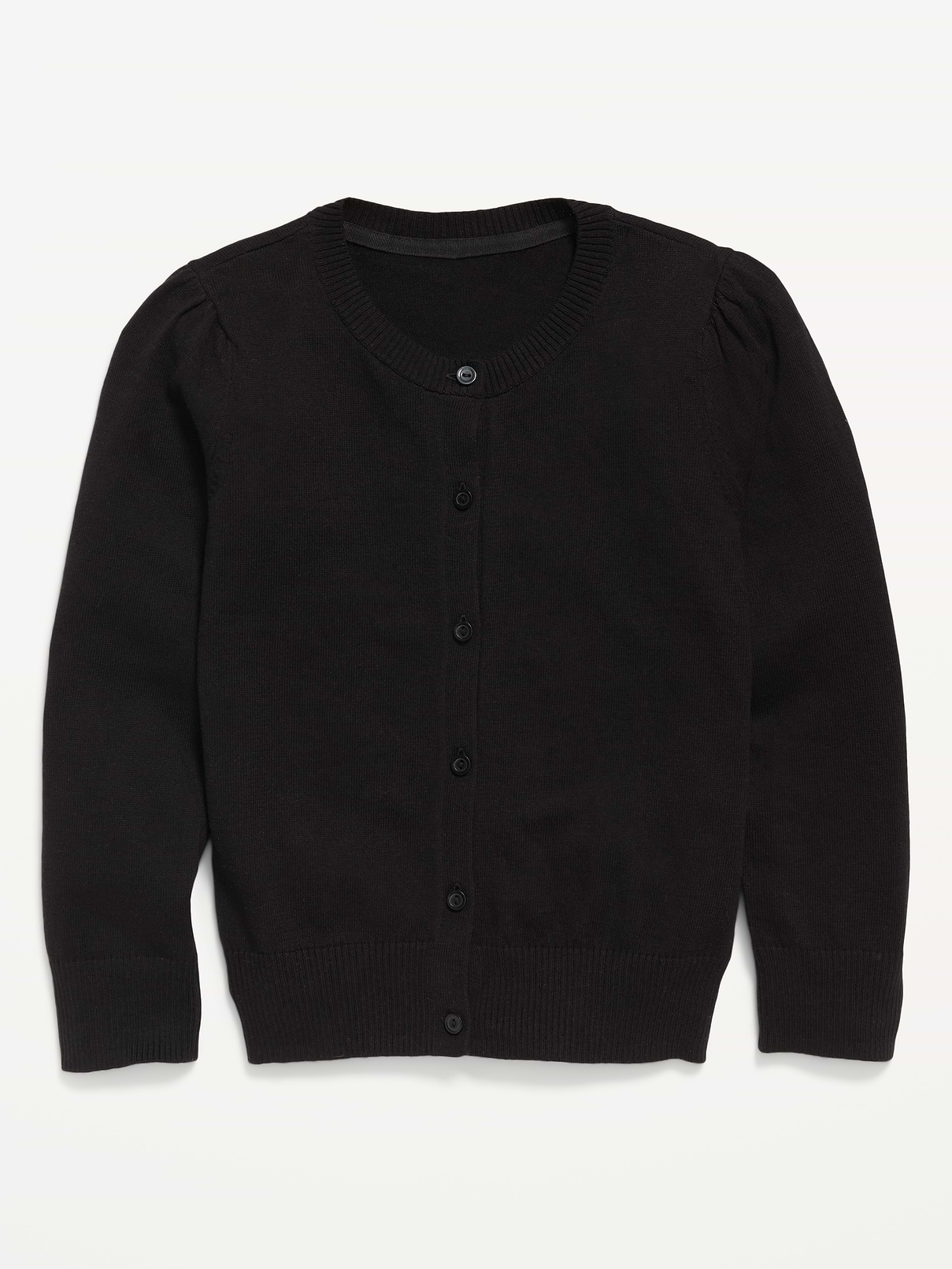 Image number 2 showing, School Uniform Button-Up Cardigan for Girls