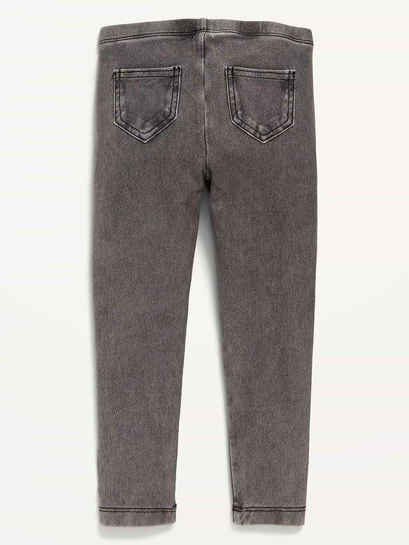 Faux-Jean Leggings for Toddler Girls