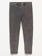 Image number 1 showing, Faux-Jean Leggings for Toddler Girls