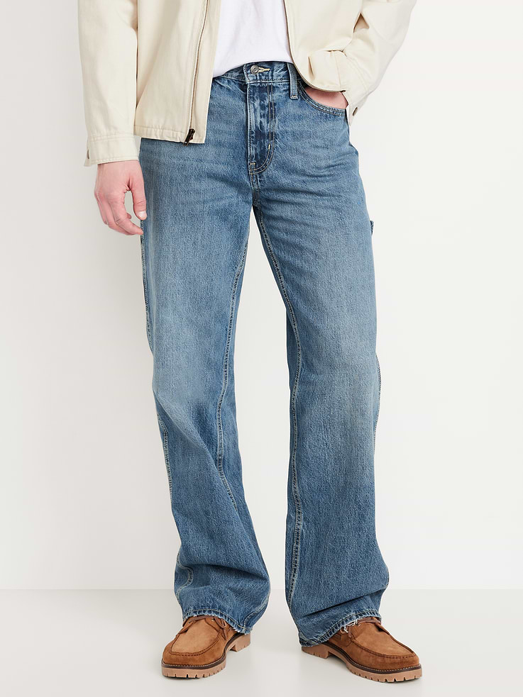 Image number 1 showing, 90s Baggy Carpenter Jeans