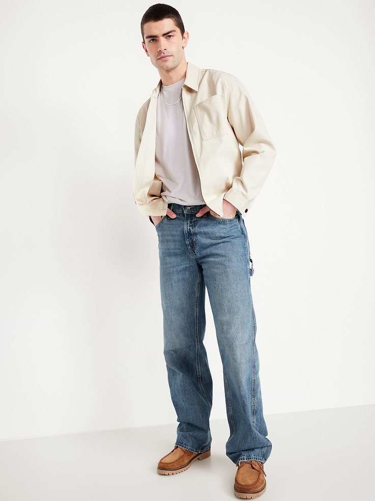 Image number 3 showing, 90s Baggy Carpenter Jeans