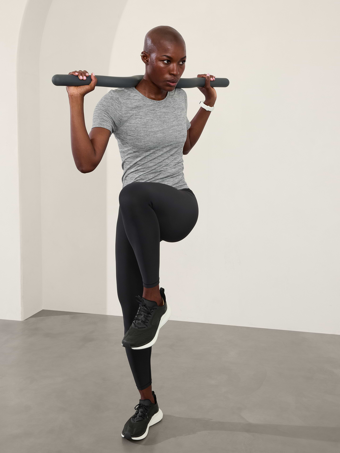 Image 6 of 8, In Motion Seamless Heather Tee