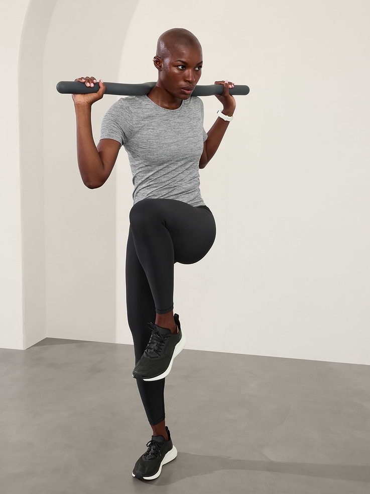 Image number 6 showing, In Motion Seamless Heather Tee