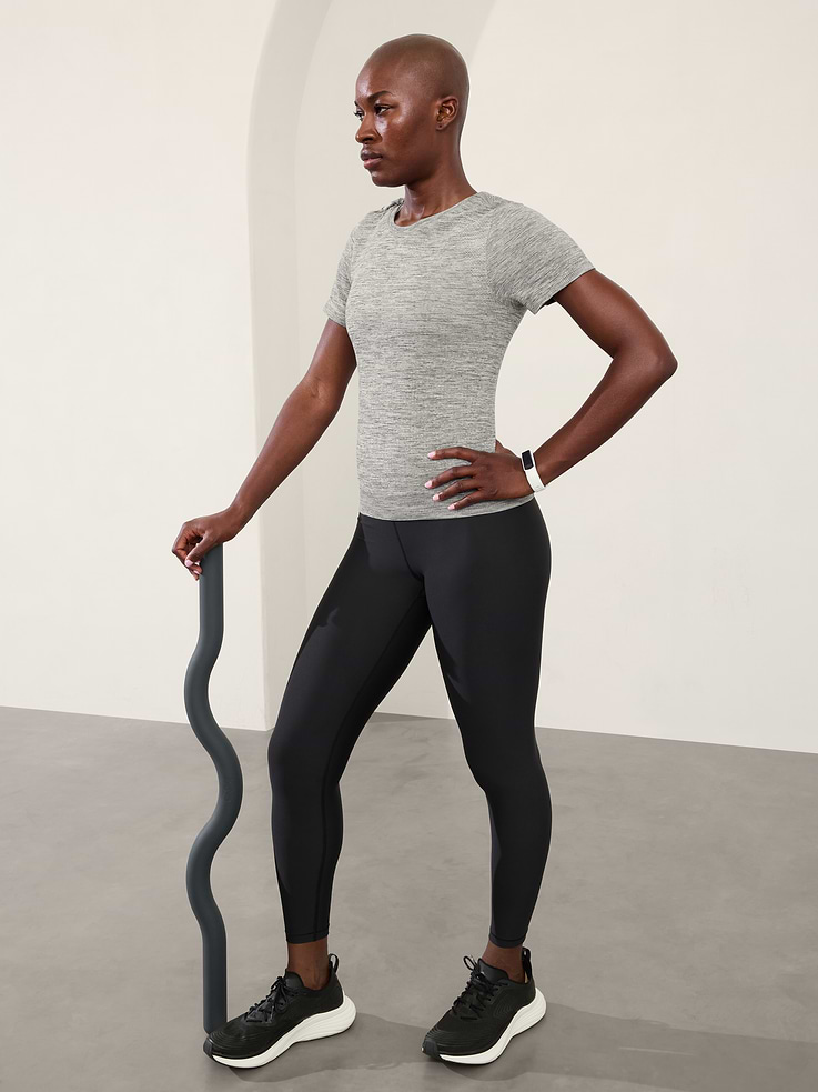 Image number 8 showing, In Motion Seamless Heather Tee
