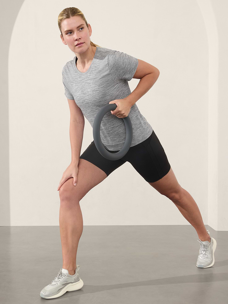 Image number 1 showing, In Motion Seamless Heather Tee