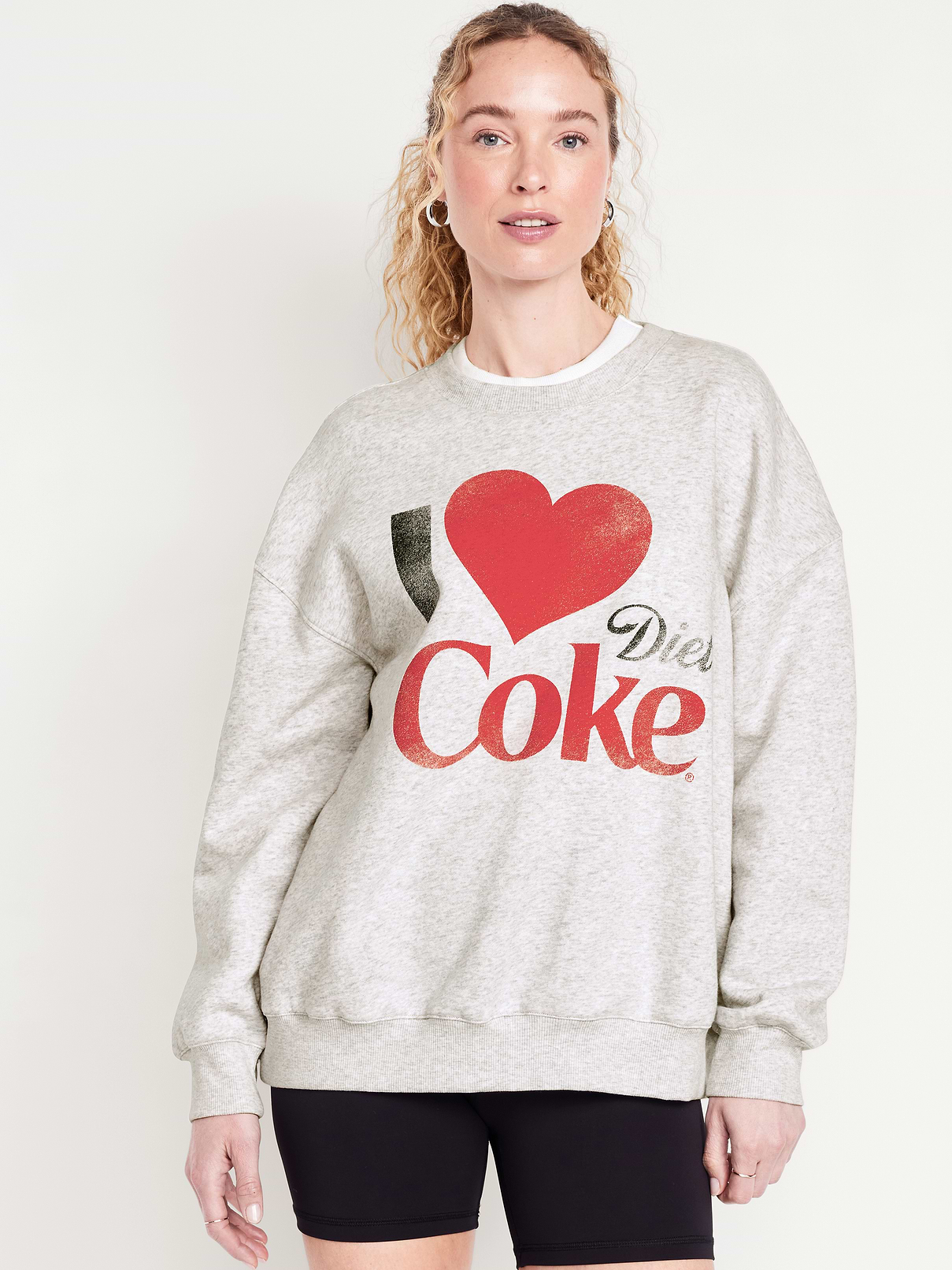 Diet Coke® SoComfy Oversized Tunic Sweatshirt