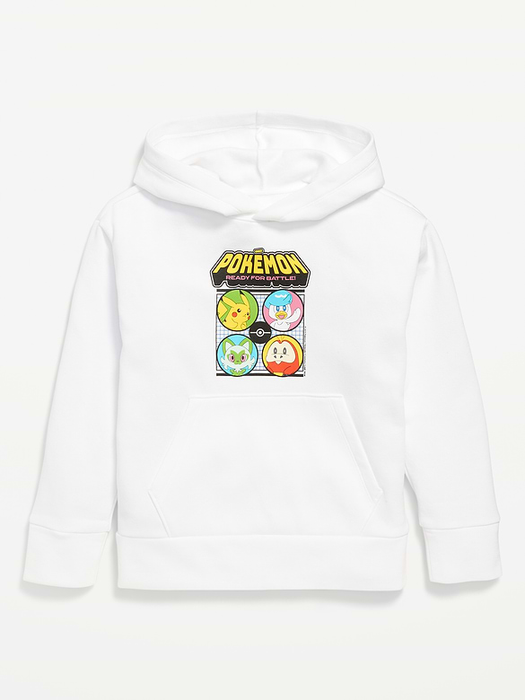 Pokémon™ Gender-Neutral Graphic Pullover Hoodie for Kids
