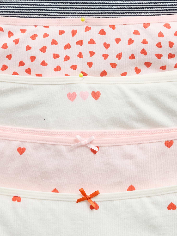 Image number 3 showing, Kids Organic Stretch Cotton Hipster Briefs (5-Pack)